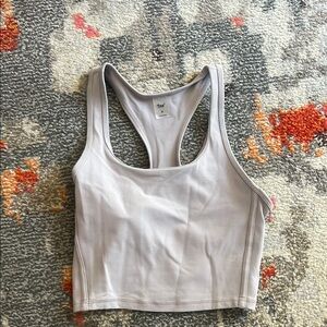 Aritzia Light Gray Tank Top